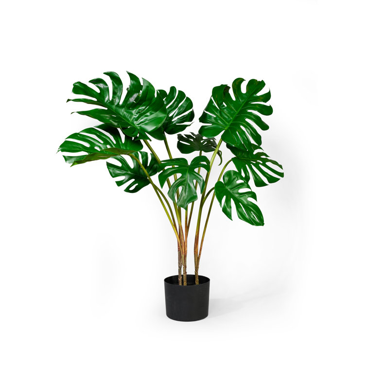 Primrue 30.5" Artificial Philodendron Plant in Pot Wayfair